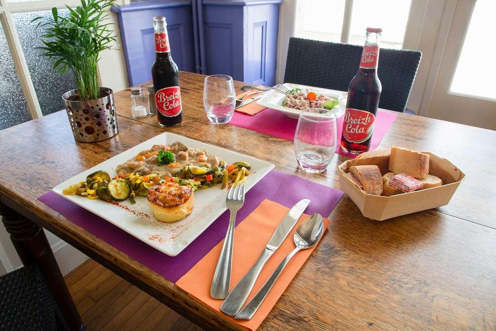 Hotel Les Residences D'Armor Douarnenez Restaurant foto
